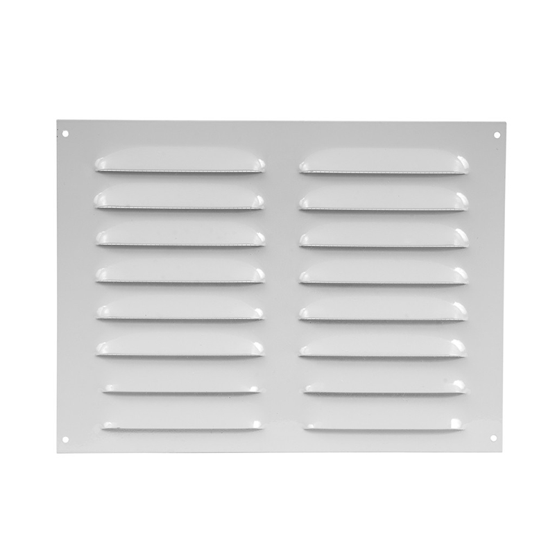 Решетка металлическая белая 255х190мм Europlast MR2619