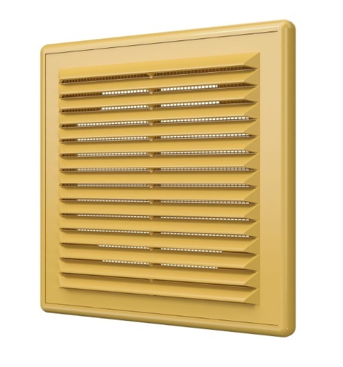 Решетка накладная ERA 2121Рбеж 210х210 мм бежевая