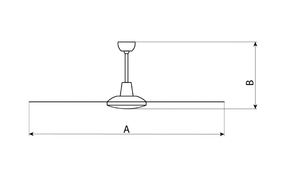 Вентилятор потолочный Vortice Nordik Heavy Duty 140 Inox Италия