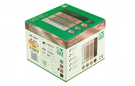 Вентилятор накладной Vortice Punto Evo ME 100/4 LL T PINK GOLD (таймер, двухскоростной)