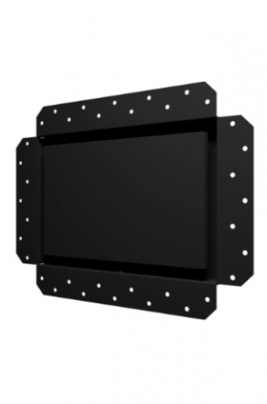 Решетка вентиляционная SGR 300х200 окраш. сталь Matt black ERA